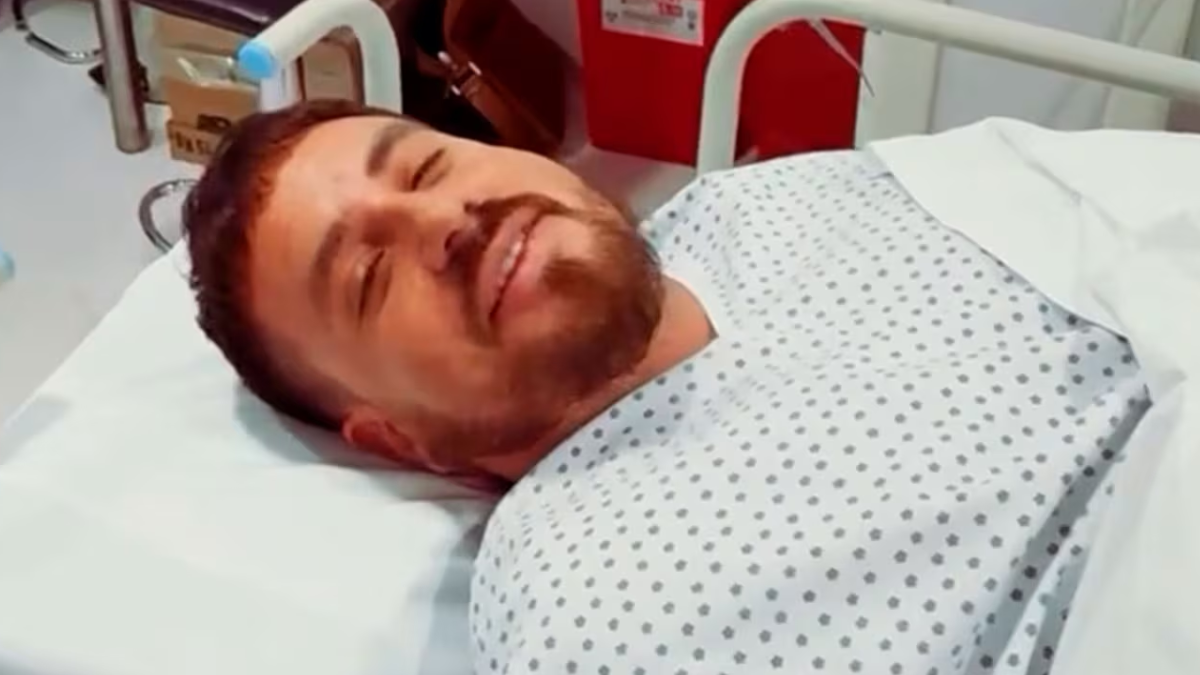 Fede Bal mostró cómo le hicieron una colonoscopia.