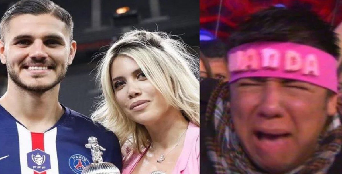 El insólito reclamo que le hizo el fan de Wanda Nara a Mauro Icardi