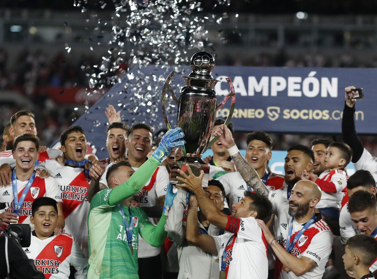River Plate es el último campeón del torneo de la Liga Profesional de Fútbol.