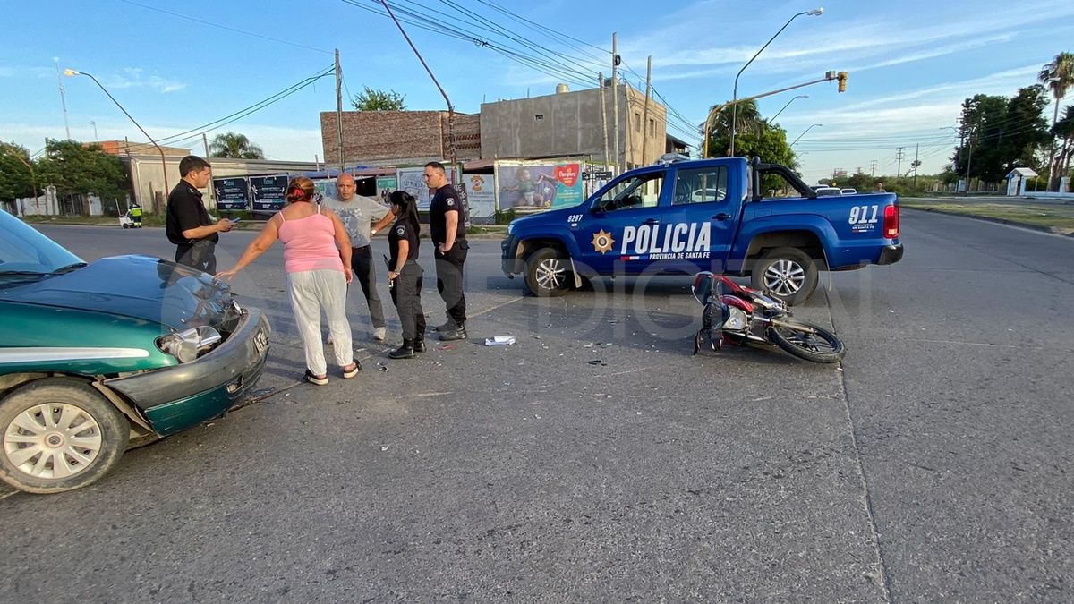 El tránsito en la zona donde se produjo el siniestro vial estuvo restringido.