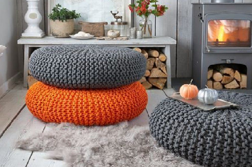 Sumá al living algún puf