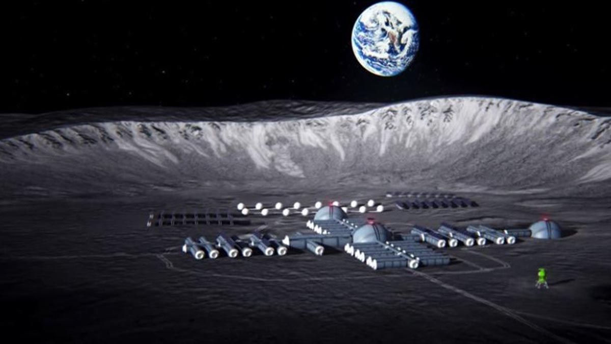 La Estación Lunar Científica Internacional es un complejo de instalaciones de investigación experimental creadas en la superficie y/o en la órbita de la Luna.