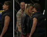 Danelik Galazán intentó besar a Franco Zunino pero el joven evitó el acercamiento frente a las cámaras. Danelik Galazán intentó besar a Franco Zunino pero el joven evitó el acercamiento frente a las cámaras.