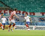 Unión cayó 1-0 en Brasil ante el Bahía en el primer duelo por los octavos de la Copa Sudamericana.