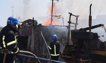 Los rusos aseguran que con este destruyeron destruyeron misiles antibuque Harpoon suministrados por Estados Unidos. Los rusos aseguran que con este destruyeron destruyeron misiles antibuque Harpoon suministrados por Estados Unidos.