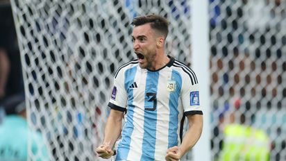 La felicidad de Nicolás Tagliafico luego del triunfo de la Selección Argentina ante Croacia, por el Mundial Qatar 2022