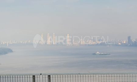 Vista de la ciudad de Rosario durante el fin de semana del 13 de junio, cuando se registró una fuerte contaminación del aire por la quema de pastizales. Vista de la ciudad de Rosario durante el fin de semana del 13 de junio, cuando se registró una fuerte contaminación del aire por la quema de pastizales.