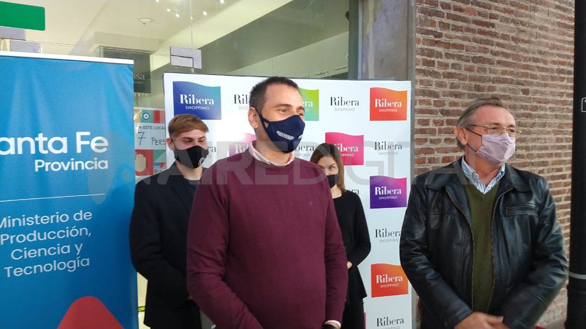 El secretario de Comercio Interior de Santa Fe, Juan Marcos Aviano, dijo que 