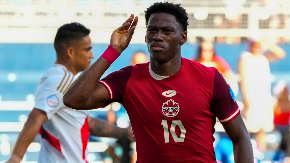 Jonathan David marcó el único gol del partido entre Canadá y Perú.