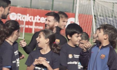 la sorpresa de lionel messi para un grupo de chicos la sorpresa de lionel messi para un grupo de chicos