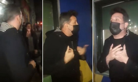 Un grupo antivacunas increpó a José María Listorti en la calle: ¿Por qué nos querés mandar a una isla? Un grupo antivacunas increpó a José María Listorti en la calle: ¿Por qué nos querés mandar a una isla?
