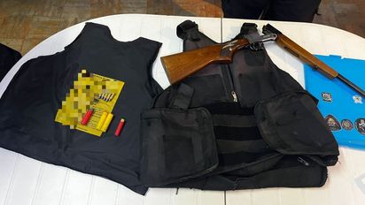 Santa Fe: detuvieron a dos hombres armados con una escopeta y un chaleco antibalas en Loyola Sur