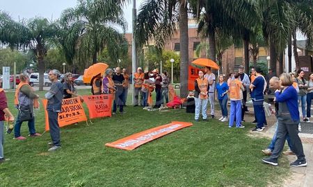 Este miércoles realizaron una asamblea en el Hospital de Niños&nbsp; Orlando Alassia.&nbsp;