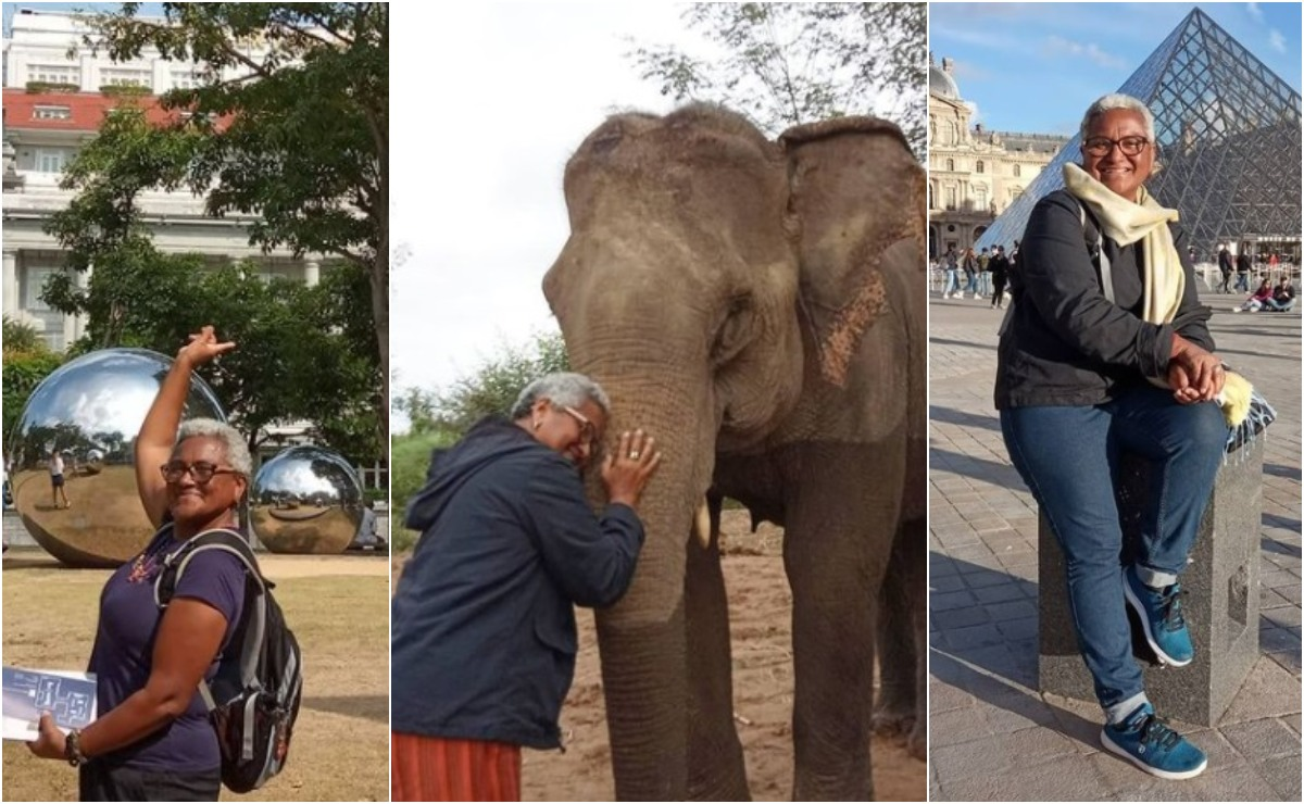 Se jubiló y prefirió recorrer el mundo antes que cuidar a sus nietos: La abuela no debe criar