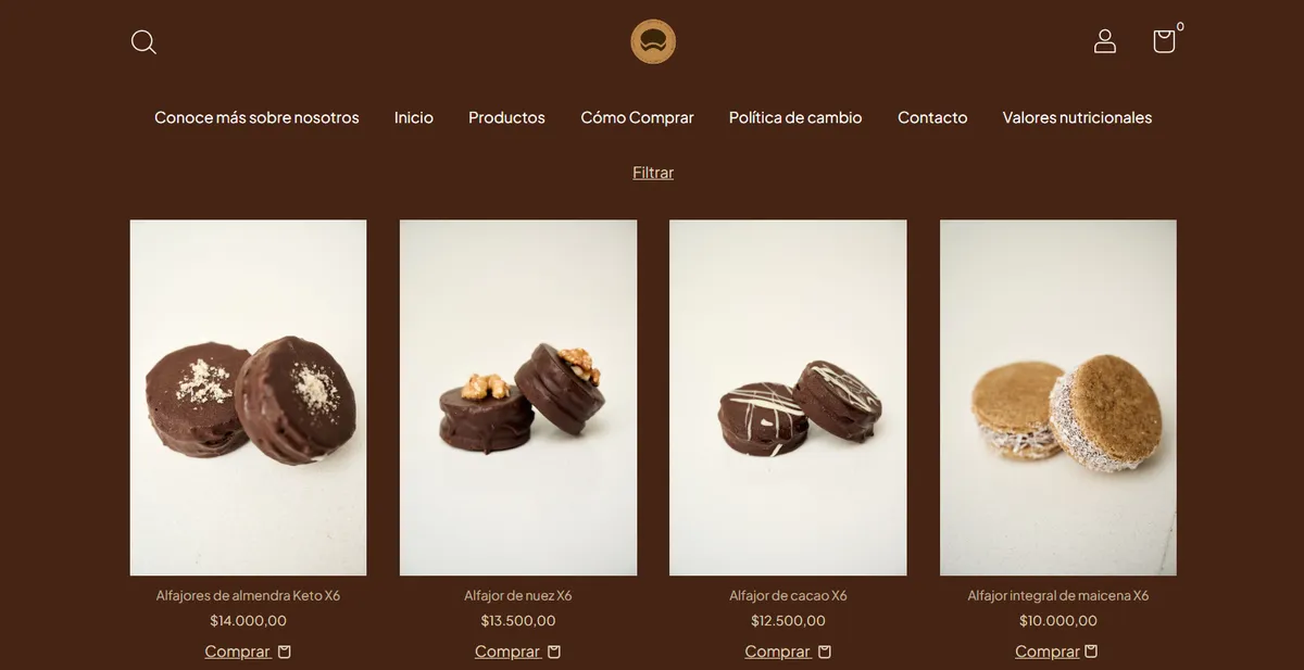 Los alfajores de Toto Otero, el hijo de Florencia Peña. Los alfajores de Toto Otero, el hijo de Florencia Peña.