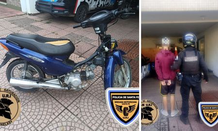 El adolescente fue interceptado en Larrea y Avenida Peñaloza. La moto tenía pedido de secuestro desde 2020 en La Matanza. El adolescente fue interceptado en Larrea y Avenida Peñaloza. La moto tenía pedido de secuestro desde 2020 en La Matanza.