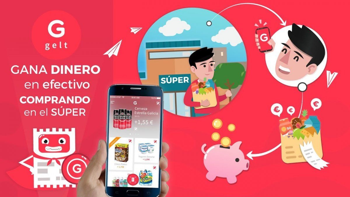 Llegó Gelt: la primera aplicación que después de comprar te devuelve dinero en efectivo