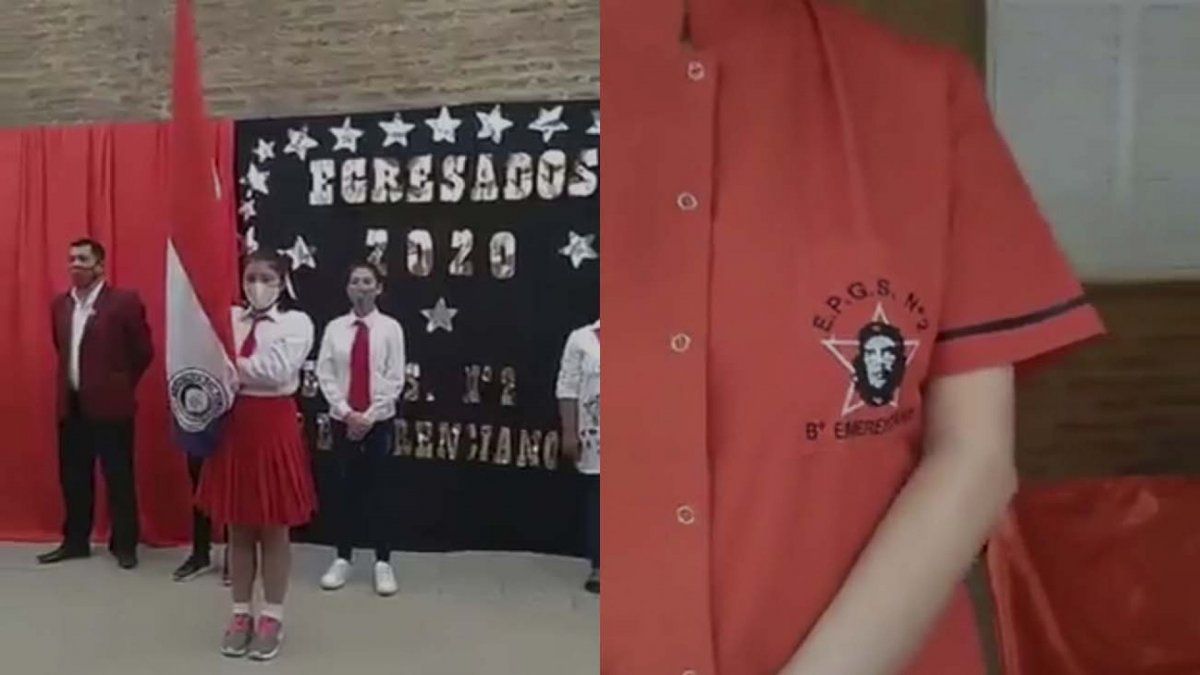 Una escuela de Chaco cerró el año con un homenaje al Che Guevara