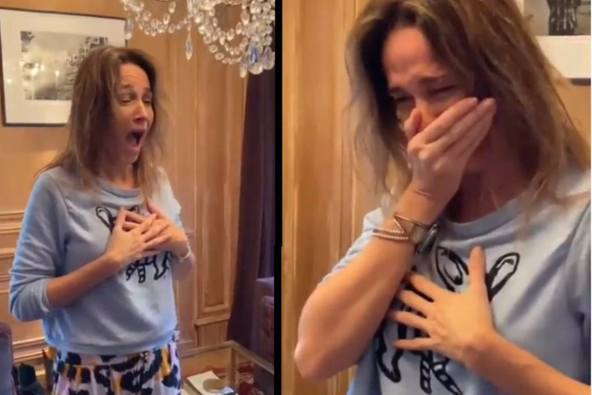 Vero Lozano recibi&oacute; un regalo muy especial de parte de sus compa&ntilde;eros de programa.