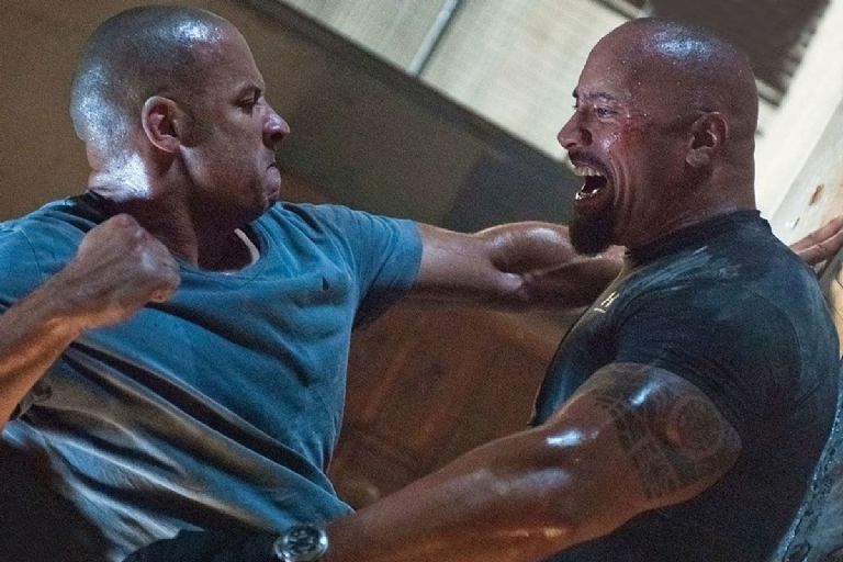 Vin Diesel Vs. The Rock.
