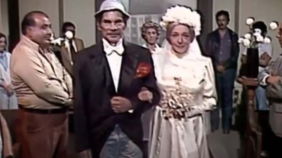 Video: se filtró un capítulo inédito del Chavo del 8 con el casamiento más esperado