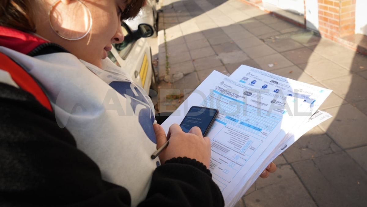 El 50% de la población respondió al Censo de manera digital, lo que acelerará el trabajo de los censistas.
