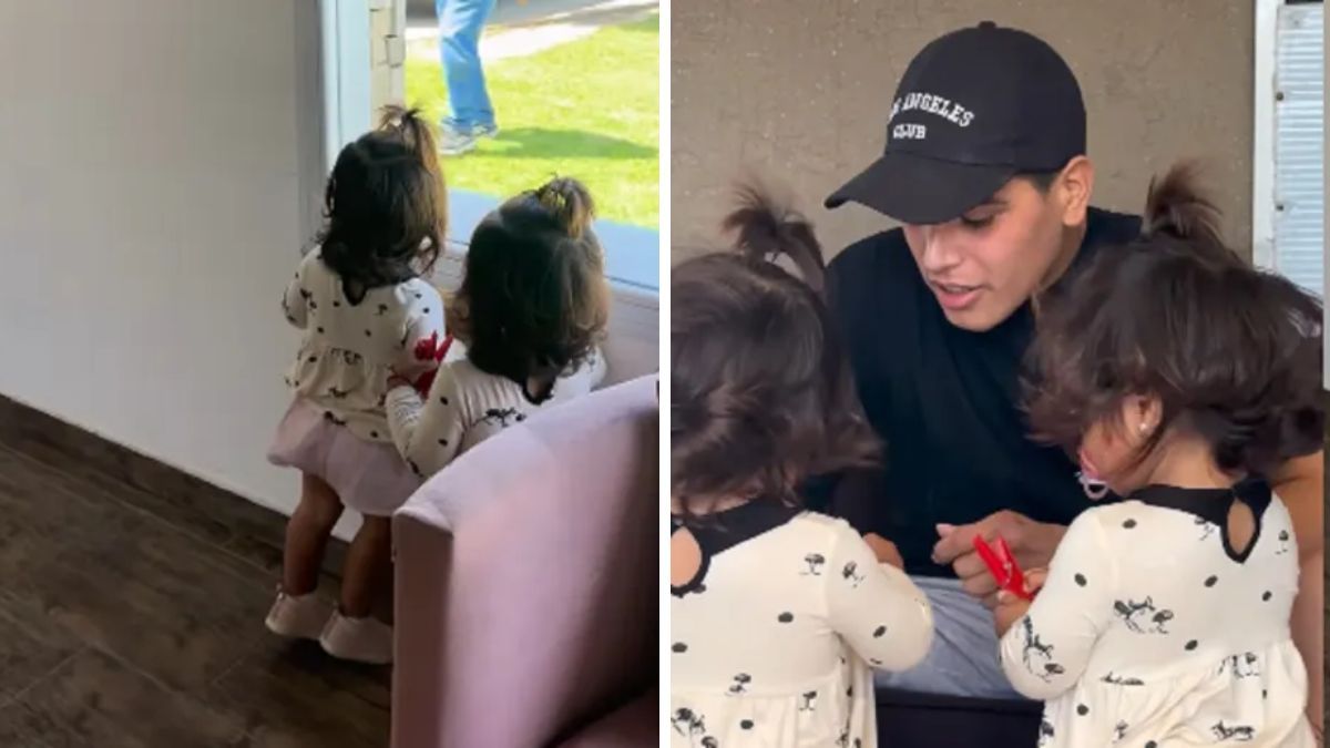 Thiago Medina volvió a casa y comparte tiempo con su familia tras el accidente.