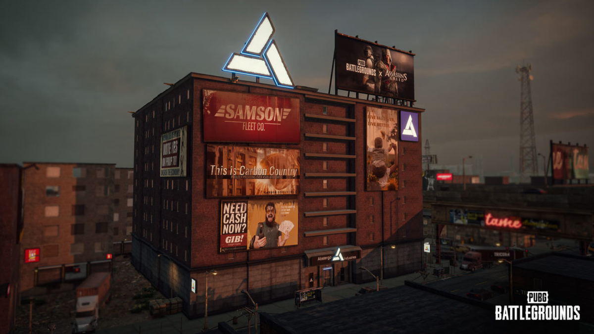 El antagonista central de Assassin’s Creed, Abstergo Industries, se infiltró en Haven de PUBG Battlegrounds.