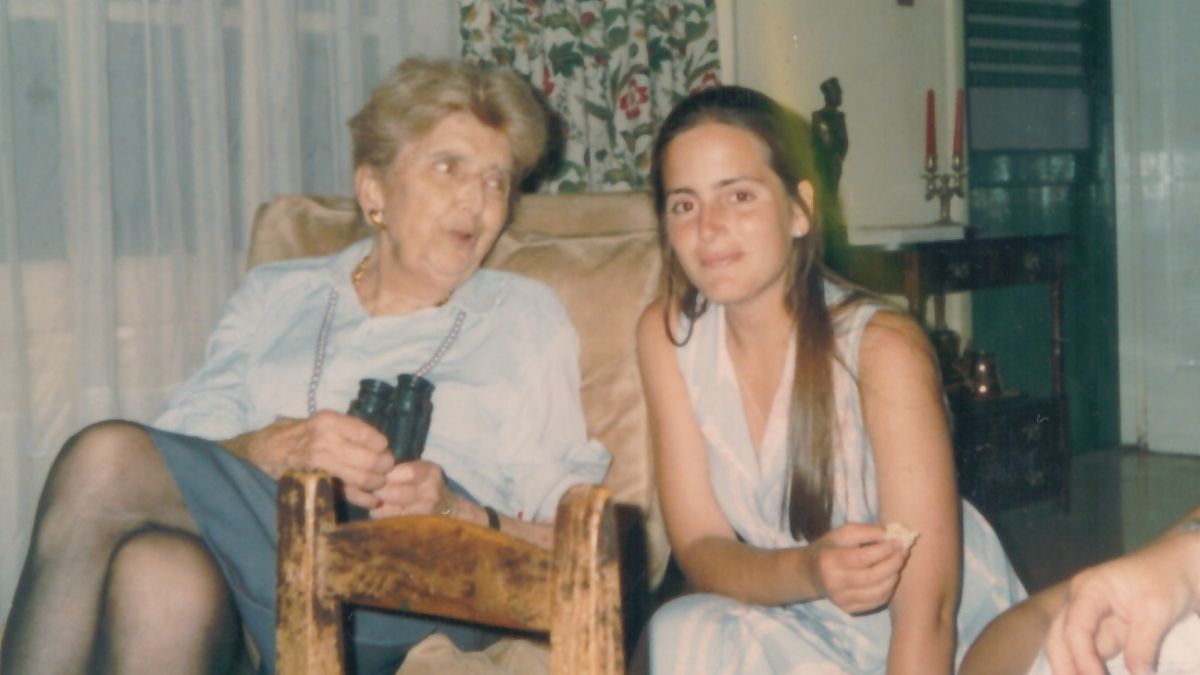Cecilia creció rodeada de su familia.