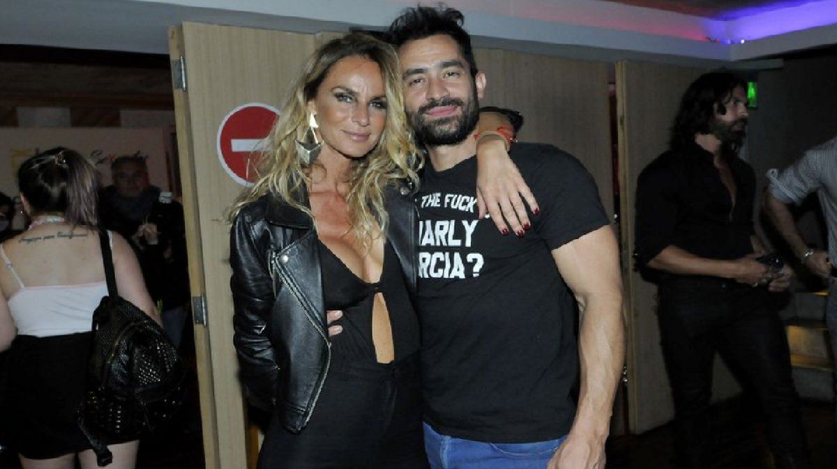 Sabrina Rojas y Tucu López, enamoradísimos y apasionados en la noche