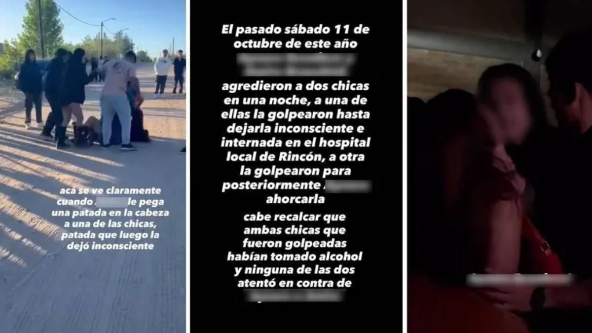 Dos chicas agredieron a otra a patadas y puñetazos luego de una fiesta en Neuquén. Dos chicas agredieron a otra a patadas y puñetazos luego de una fiesta en Neuquén.