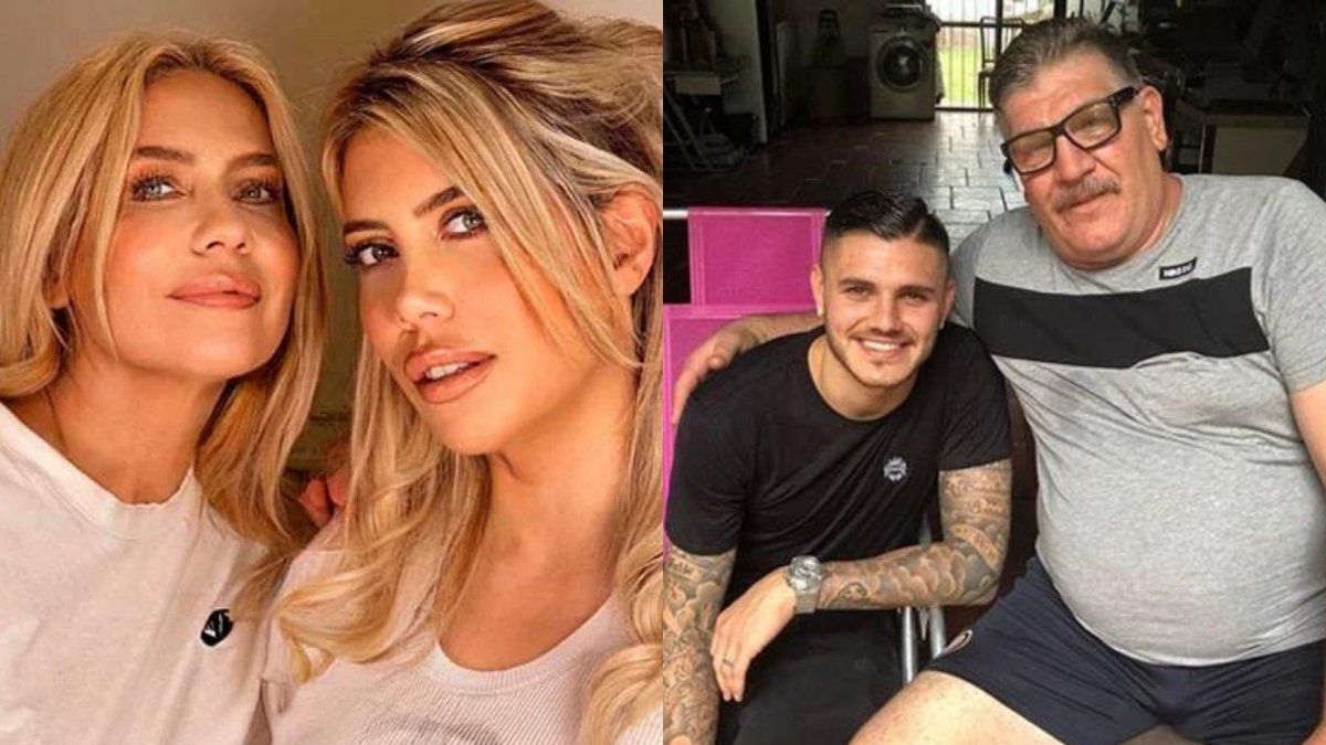 Las fotos de la mamá de Wanda Nara y el padre de Mauro Icardi qué llamarón la atención
