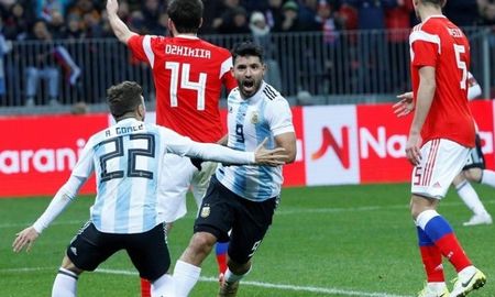 agüero, el tercer goleador historico de la seleccion