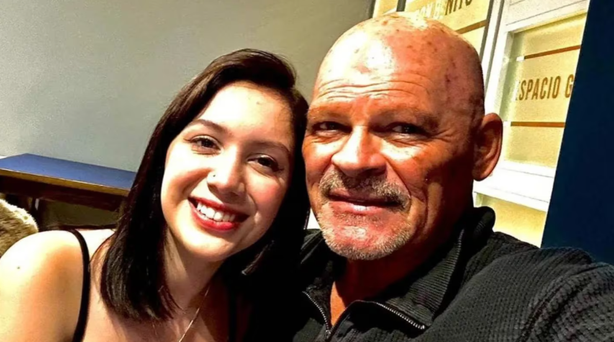 Alfa junto a su ex novia, Delfina Wagner. Alfa junto a su ex novia, Delfina Wagner.