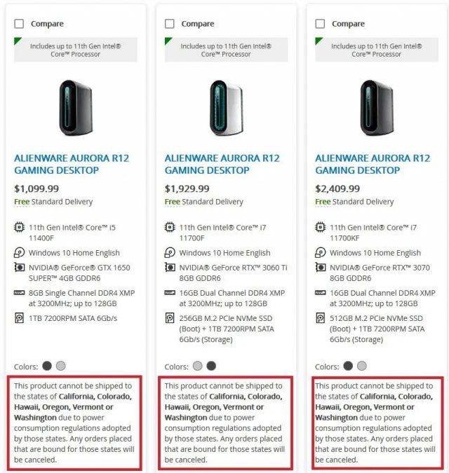 Nuevas condiciones para la adquisición.