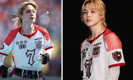 La camiseta que Jimin usó durante el show del Mundial 2026 fue subastada por US$110.000. La camiseta que Jimin usó durante el show del Mundial 2026 fue subastada por US$110.000.