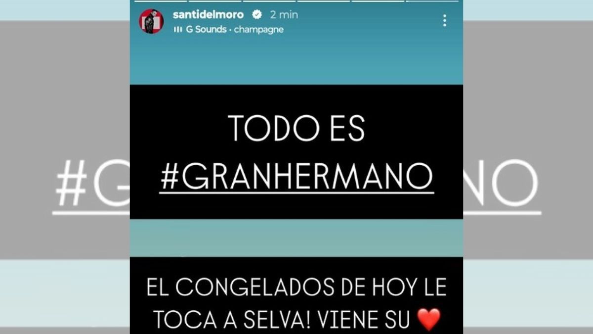 El marido de Selva entrará a la casa de Gran Hermano. El marido de Selva entrará a la casa de Gran Hermano.