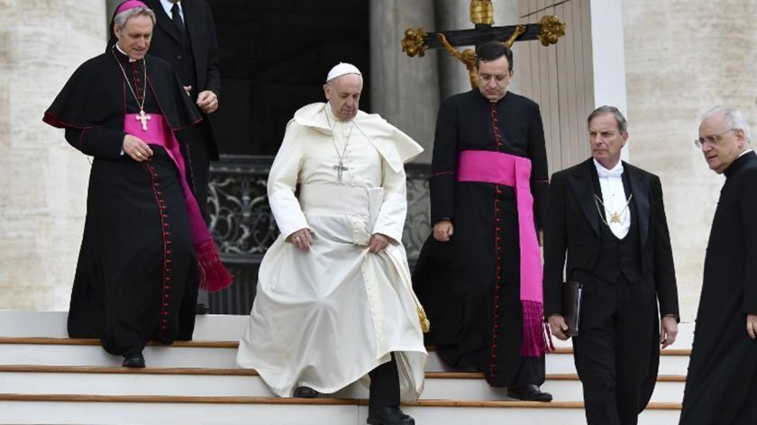Amenaza de bomba en medio de una audiencia del Papa Francisco