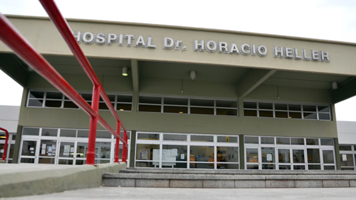 El Hospital Horacio Heller donde se constató la muerte del menor.