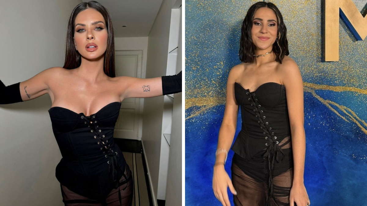 Lucía Maidana usó el mismo vestido que la China Suárez se puso para los Premios Gardel. Lucía Maidana usó el mismo vestido que la China Suárez se puso para los Premios Gardel.