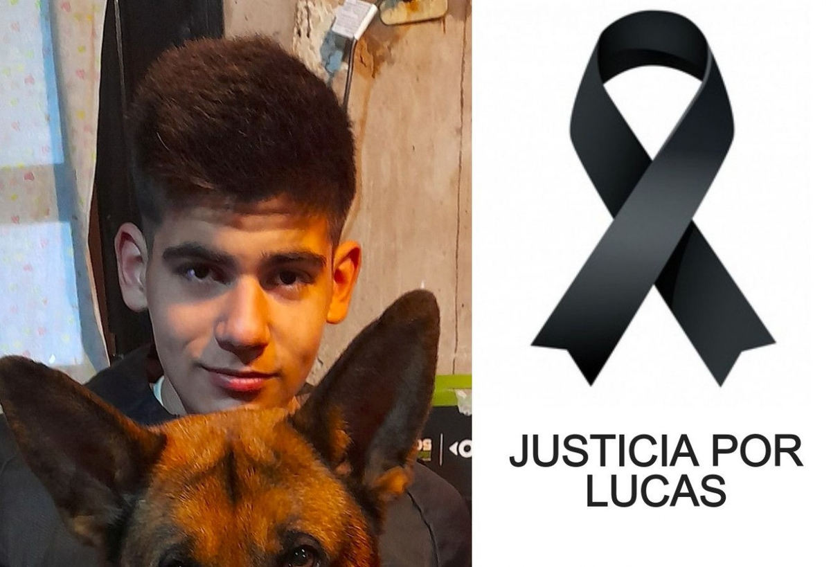 Con profundo dolor, familiares y amigos de Lucas Iván Cancino (17) despidieron sus restos esta mañana en una sala velatoria en la localidad bonaerense de Ezpeleta, en el partido de Quilmes.