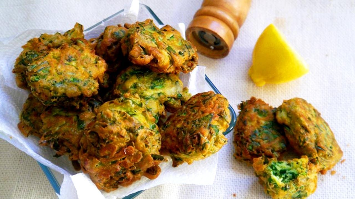 Cómo hacer buñuelos de espinaca