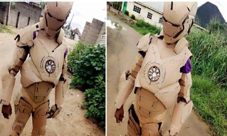 Un niño confeccionó un traje de Iron Man con cartón y conmovió con sus palabras: No importan los recursos disponibles Un niño confeccionó un traje de Iron Man con cartón y conmovió con sus palabras: No importan los recursos disponibles