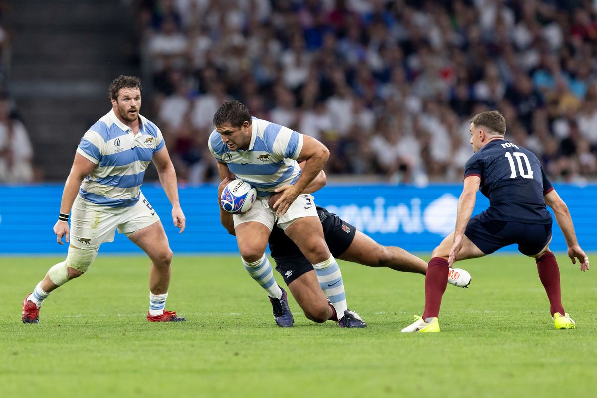 Los Pumas debutaron ante Inglaterra en el Mundial de Francia. Foto: Prensa UAR.