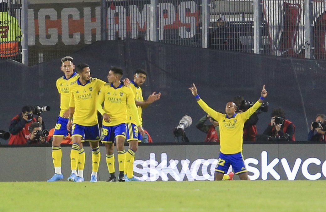 Sebastián Villa convirtió el único gol del superclásico.&nbsp;