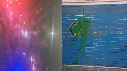 Cruce entre los hinchas de Rosario Central y Newell's: la respuesta del leproso al canalla