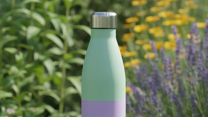 Si tenés botellas térmicas viejas, no las tires: cómo darles uso en el jardín