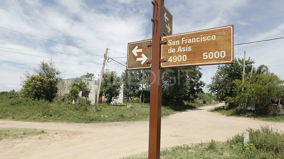 La zona donde ocurrió el ataque armado.  
