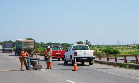 los trabajos sobre el puente de la autopista seran nocturnos desde el miercoles los trabajos sobre el puente de la autopista seran nocturnos desde el miercoles