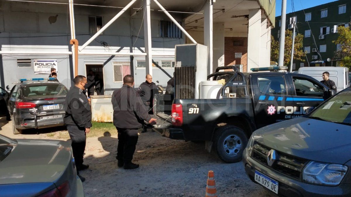 Todo lo secuestrado fue trasladado a la Subcomisaría Primera del Fonavi Centenario